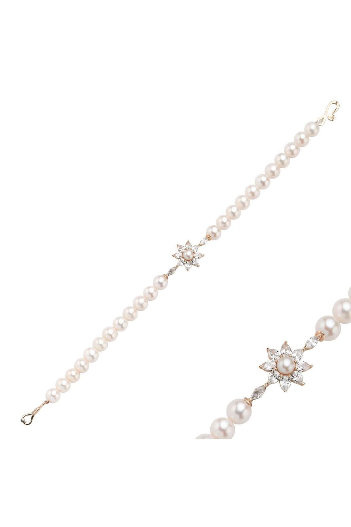 Papatya Modeli Doğal İnci Bileklik | | Birinci1926