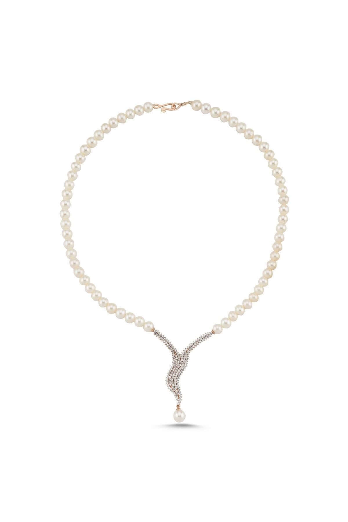 Su Yolu Taşlı Doğal İnci Kolye | | Birinci1926