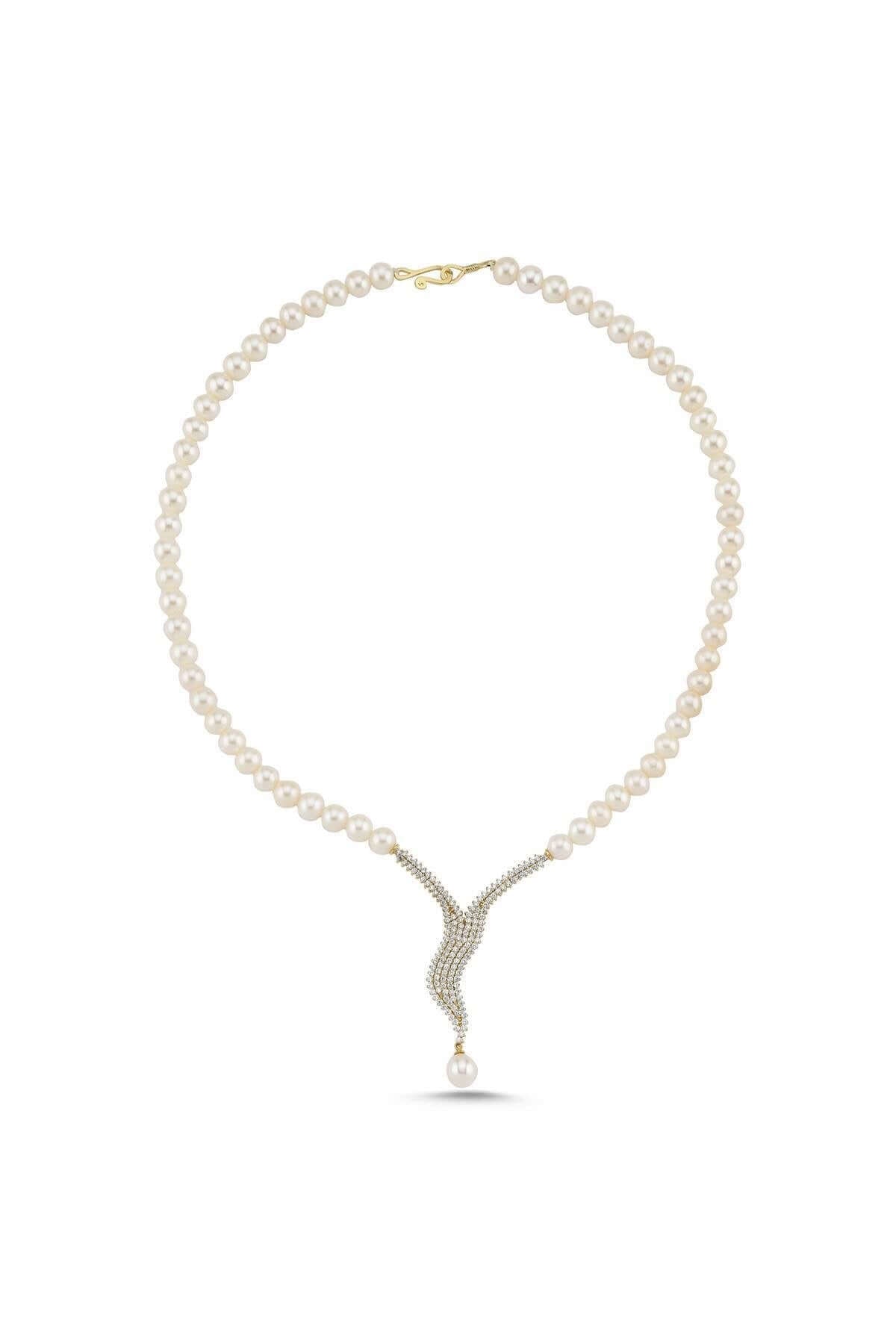 Su Yolu Taşlı Doğal İnci Kolye | | Birinci1926