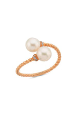 Burgulu İki İncili Doğal İnci Yüzük | | Birinci1926