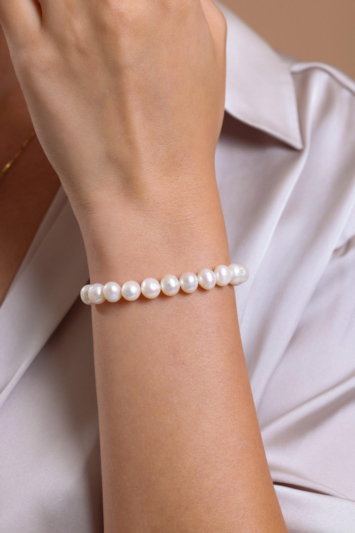 Doğal İnci Asansörlü Bileklik | | Birinci1926