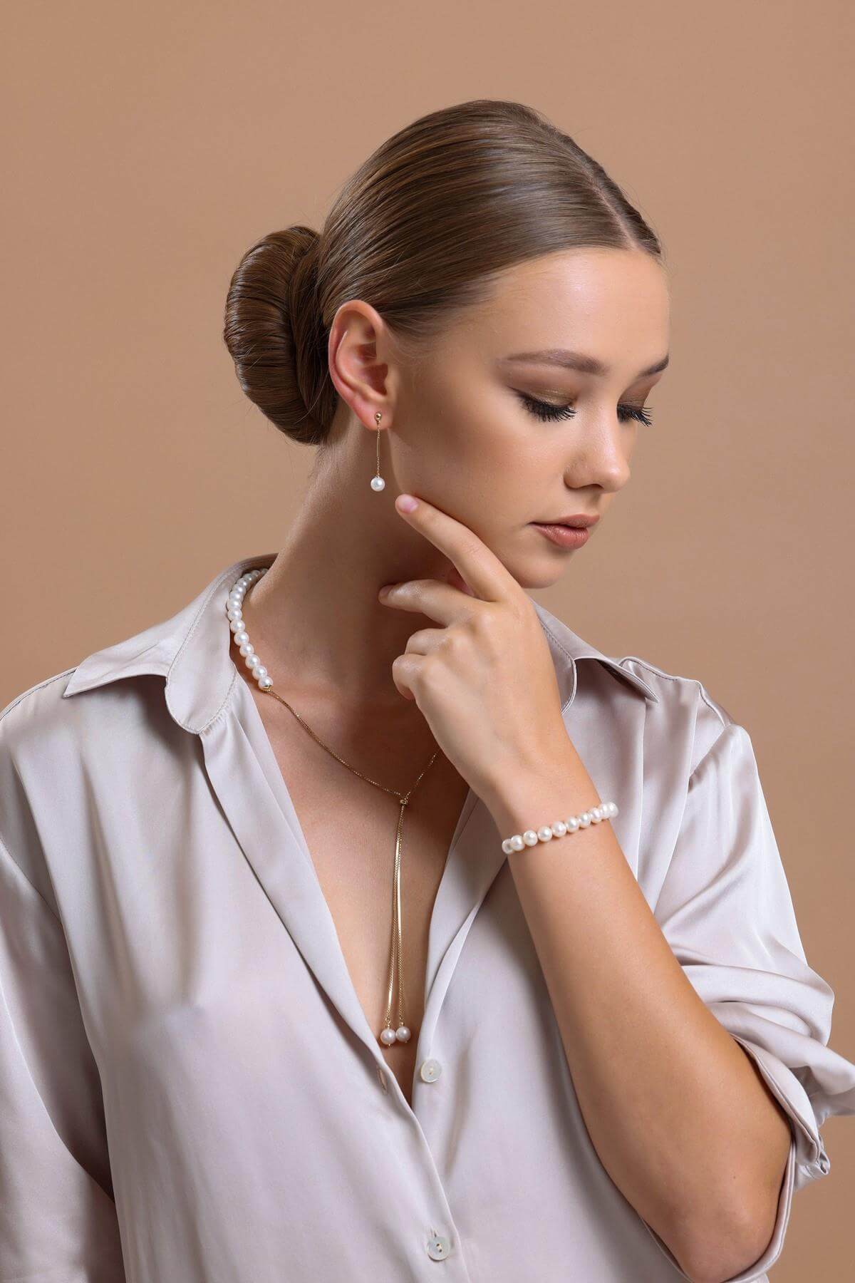 Doğal İnci Asansörlü Bileklik | | Birinci1926