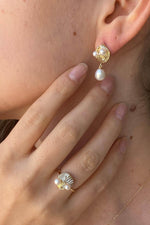 İstiridye Doğal İnci Küpe | | Birinci1926