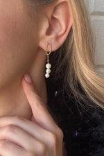 Sallanan Tatlı Su Doğal İnci Küpe | | Birinci1926