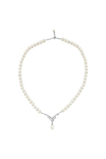 Zirkon Taşlı Doğal İnci Sallantılı Kolye | | Birinci1926