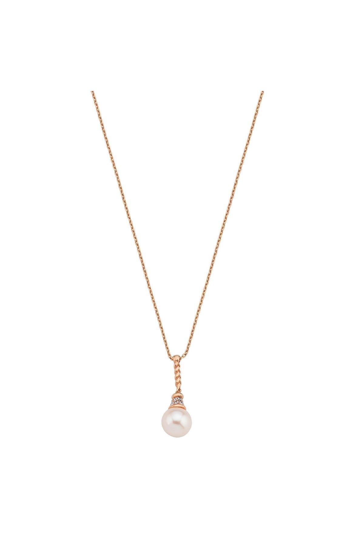 Zirkon Taşlı Doğal İnci Kolye | | Birinci1926