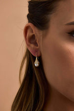 Ampul Modelli Doğal İncili Küpe Kolye Yüzük Üçlü Set | | Birinci1926