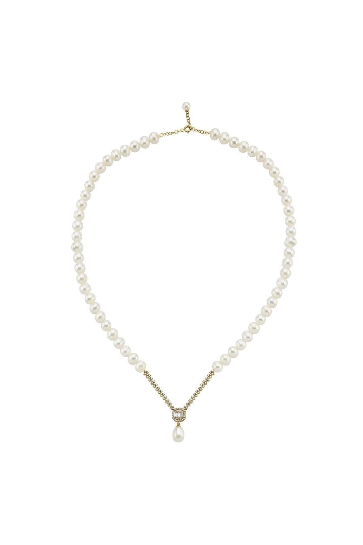 Baget Doğal İnci Kolye | | Birinci1926