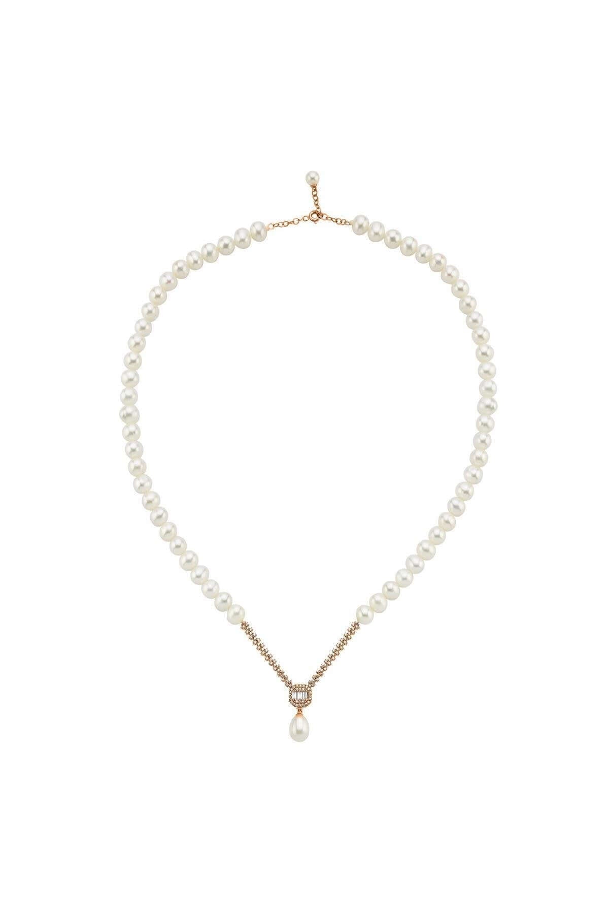 Baget Doğal İnci Kolye | | Birinci1926