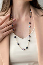 Sonsuzluk Taşlı Barok Doğal İnci Kolye | | Birinci1926