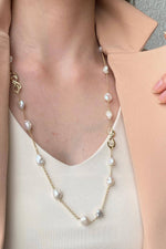 Sonsuzluk Taşlı Barok Doğal İnci Kolye | | Birinci1926