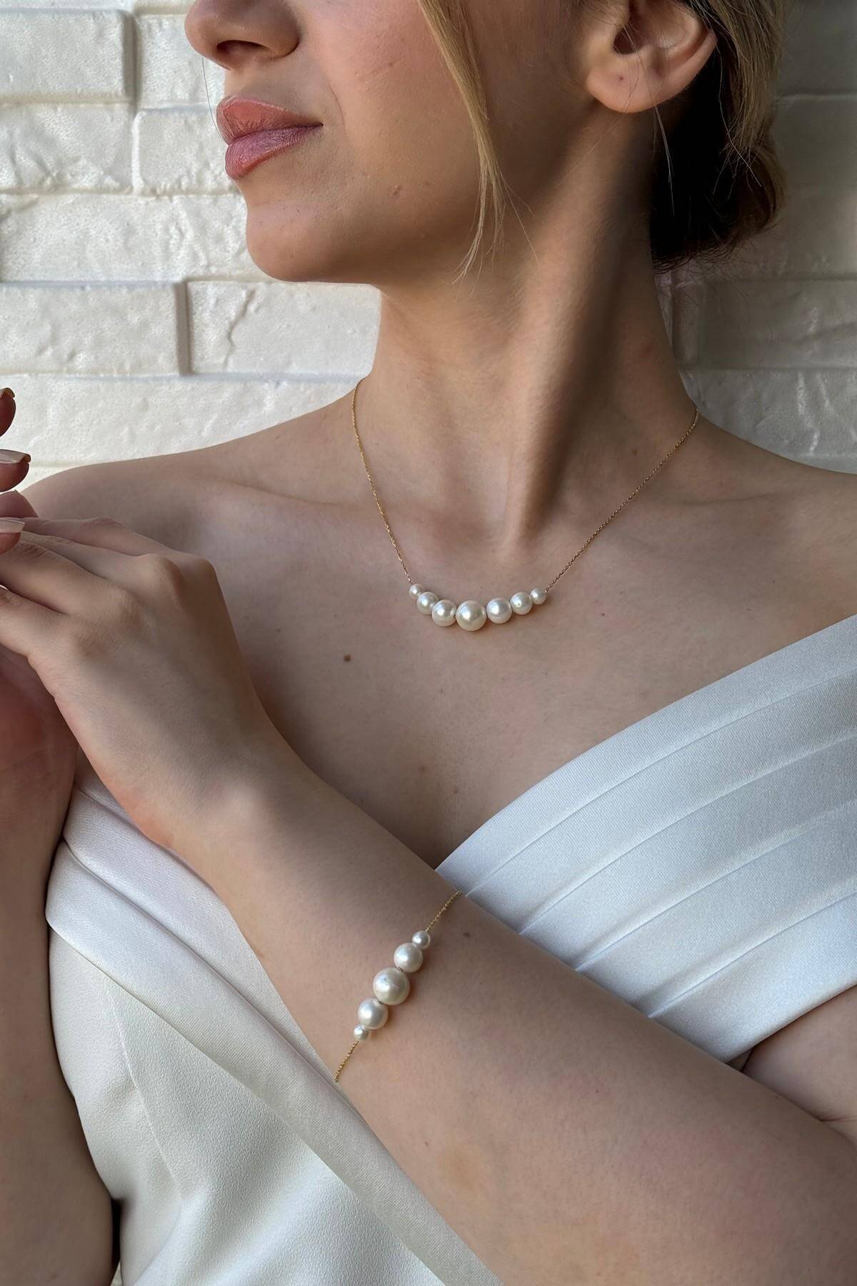 Süzme Doğal İnci Bileklik | | Birinci1926