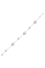 Üç Doğal İncili Zirkon Taşlı Bileklik | | Birinci1926