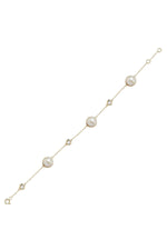 Üç Doğal İncili Zirkon Taşlı Bileklik | | Birinci1926