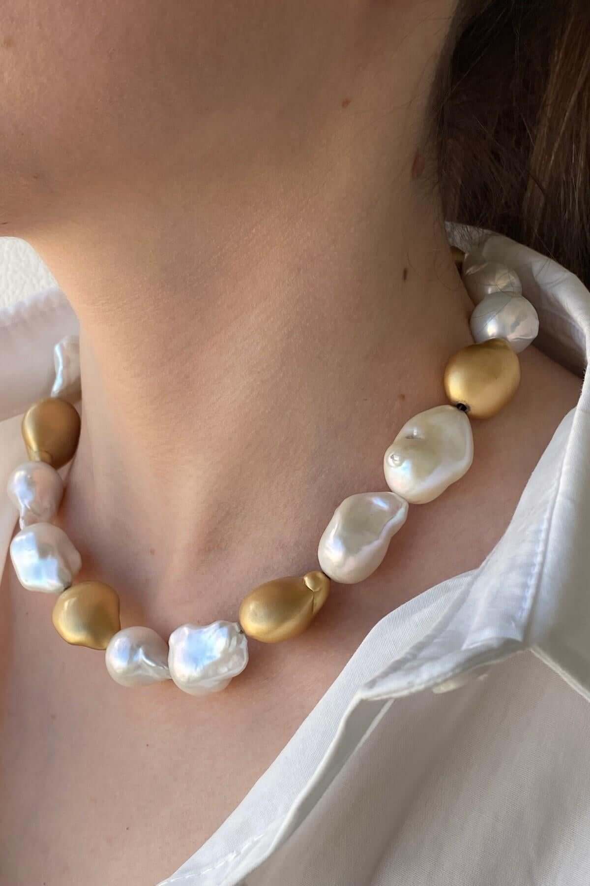 Barok Doğal İnci Kolye | | Birinci1926