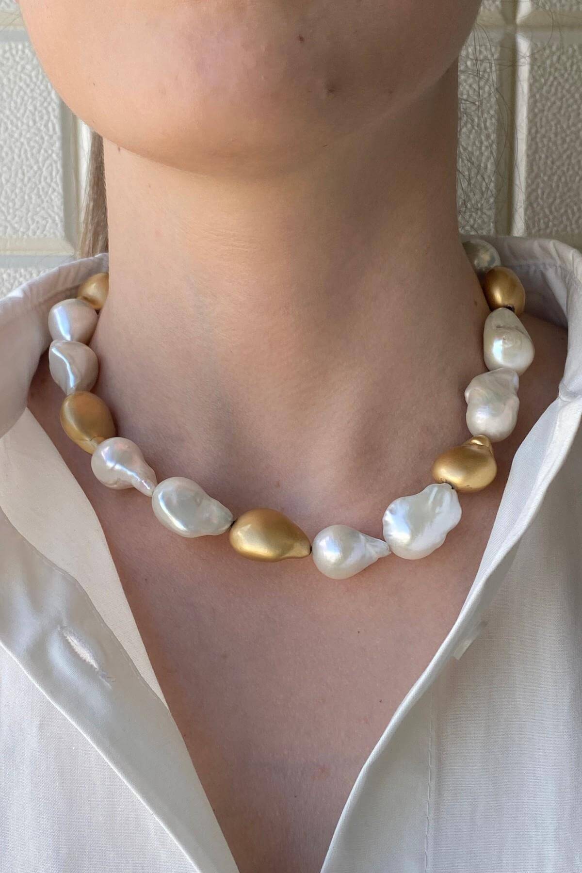 Barok Doğal İnci Kolye | | Birinci1926