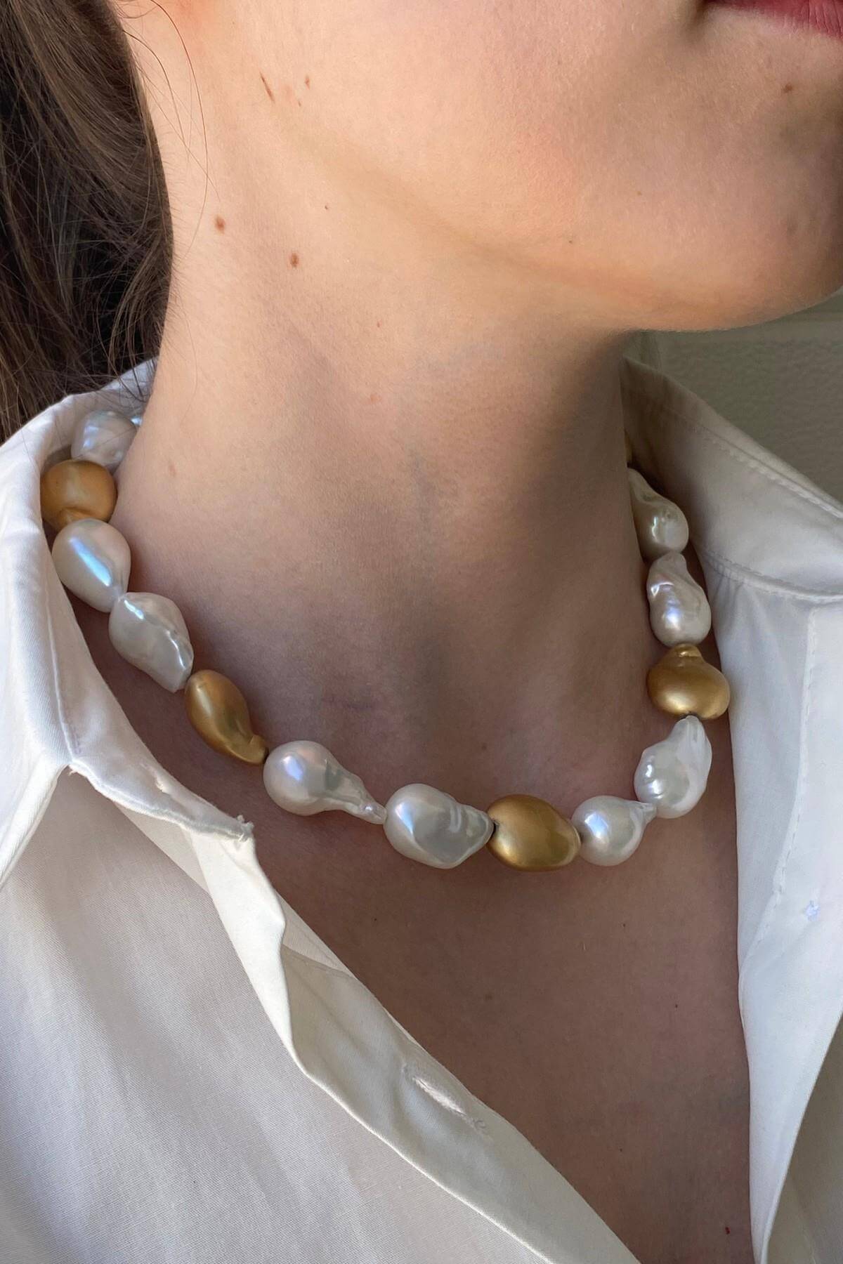 Barok Doğal İnci Kolye | | Birinci1926