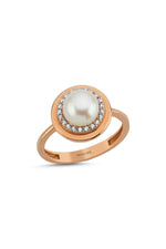 Doğal İncili Zirkon Taşlı Yüzük | | Birinci1926