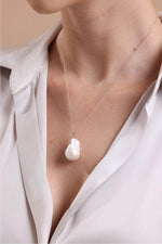 Zincirli Barok Doğal İnci Kolye | İnci Kolye | Birinci1926