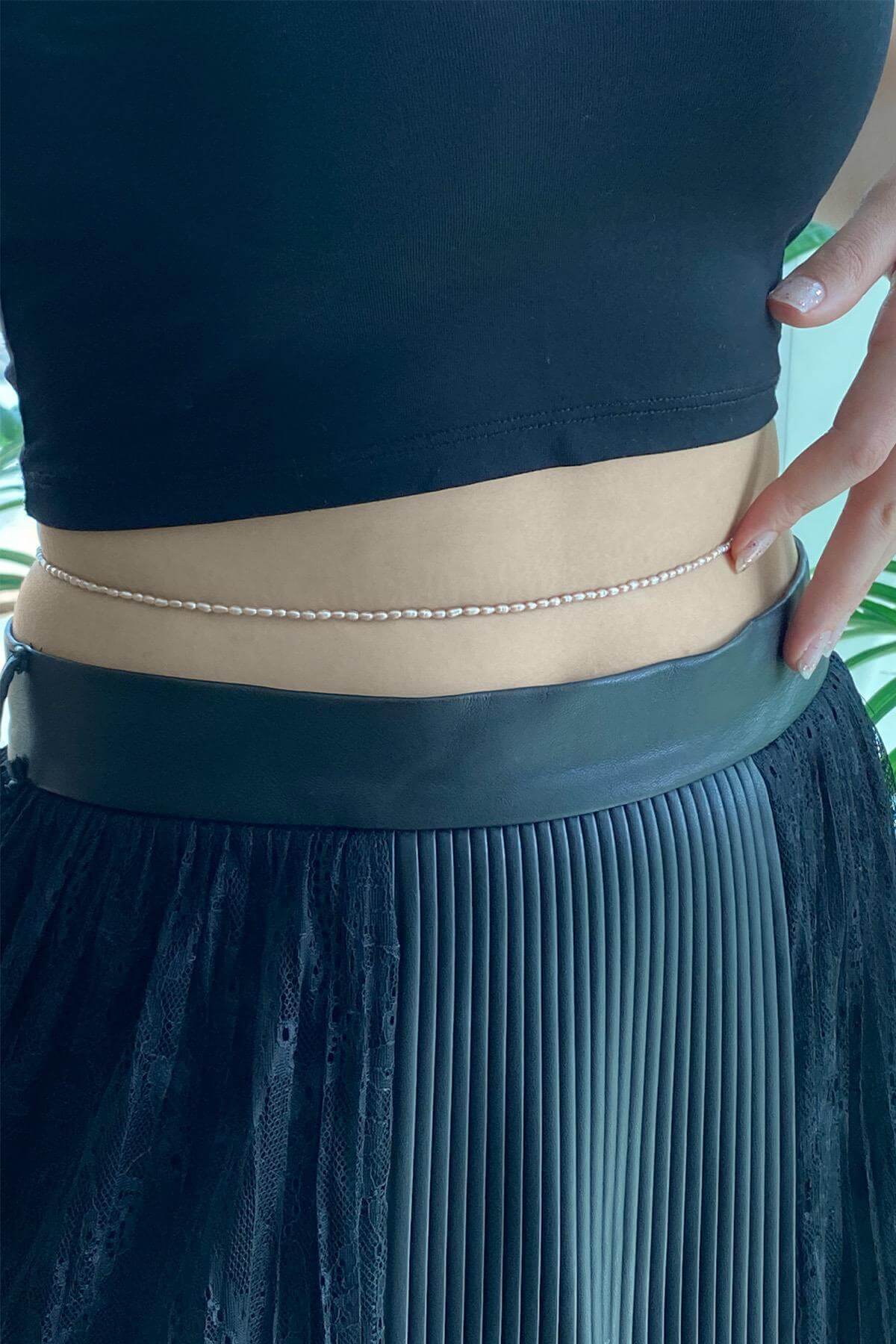 Multicolor Çıtır Doğal İnci Kemer | | Birinci1926