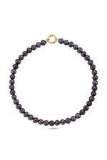 Gemici Kilit Sıralı Siyah İnci Kolye | | Birinci1926