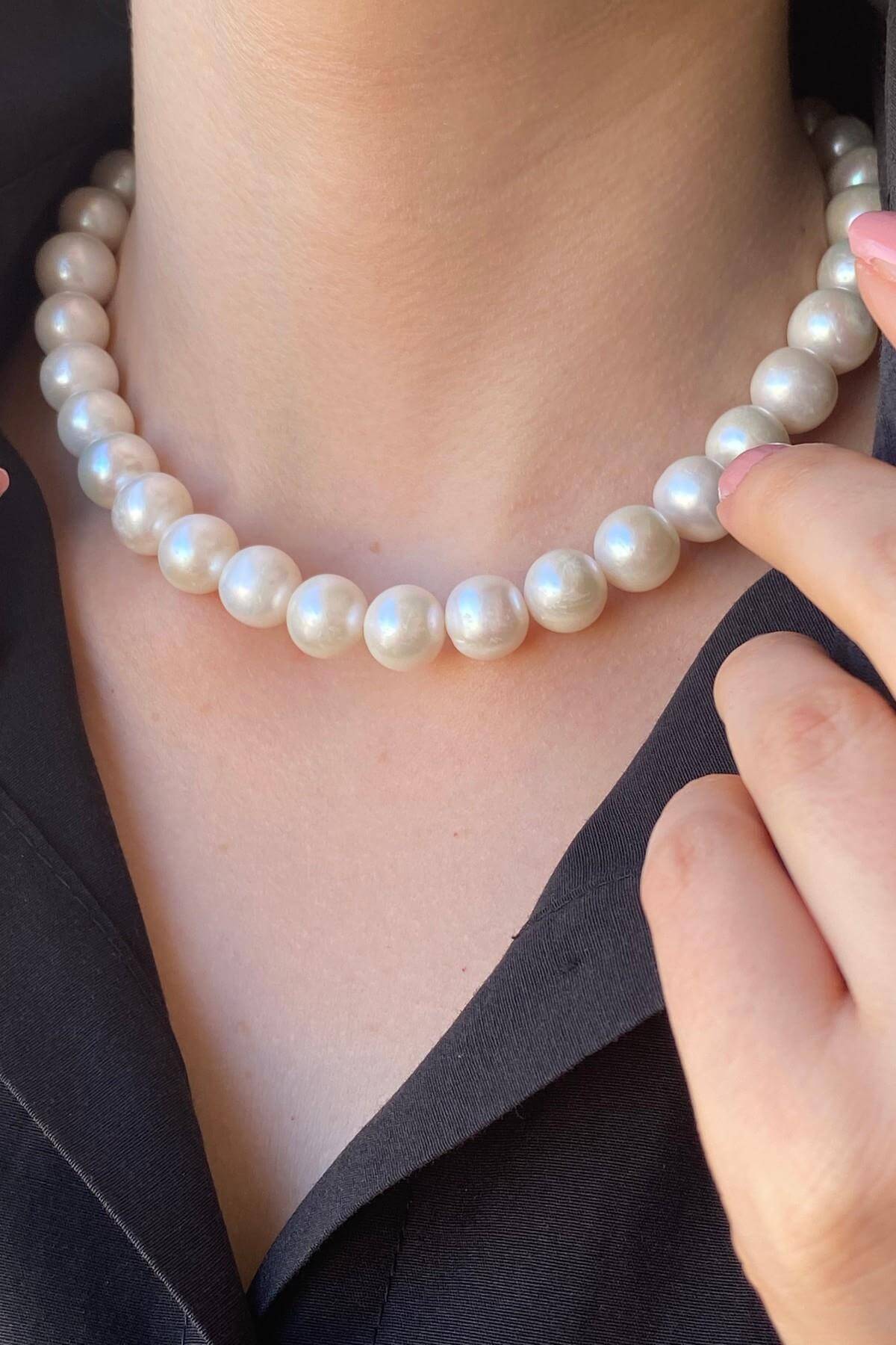 Sıralı Doğal İnci Kolye | | Birinci1926