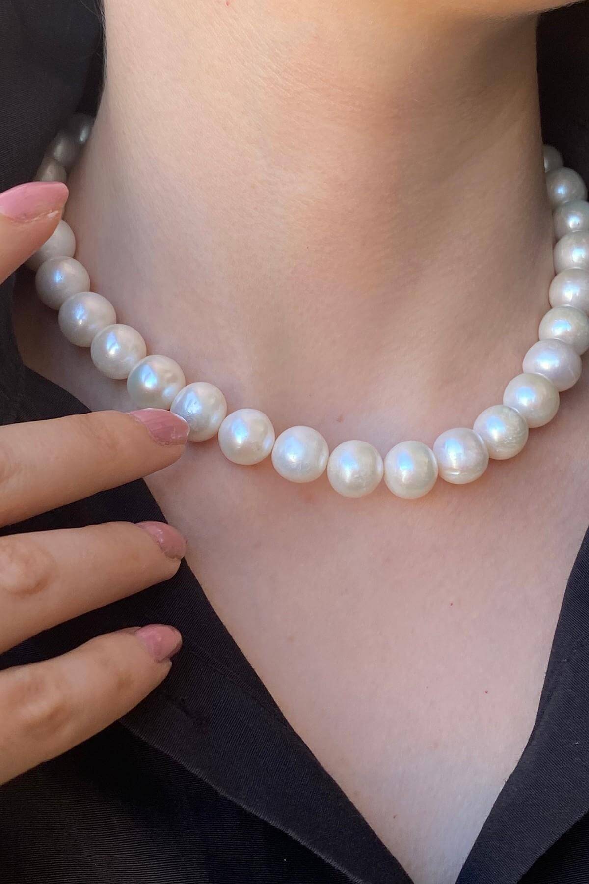 Sıralı Doğal İnci Kolye | | Birinci1926