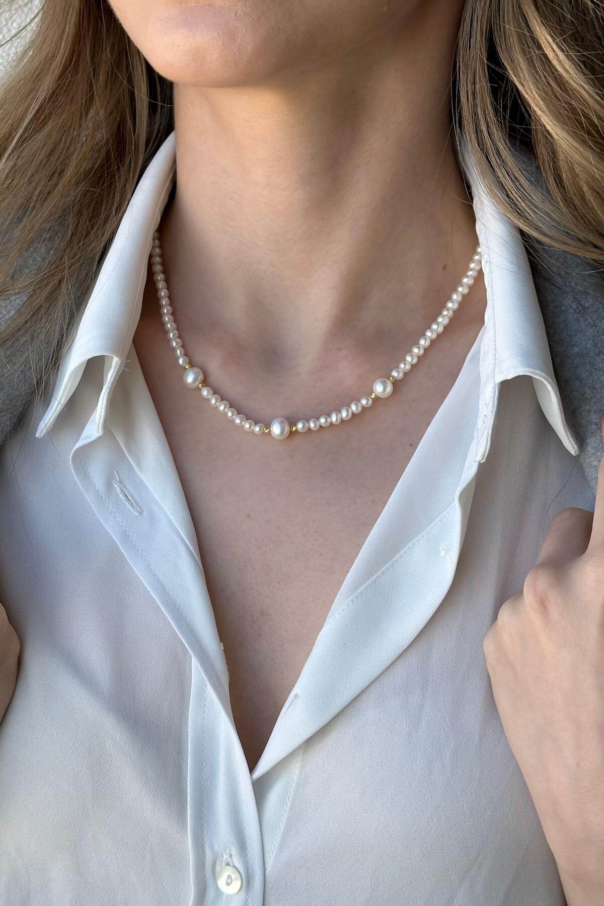 Dorikalı Doğal İnci Kolye | | Birinci1926