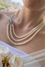 Ara Parçalı Doğal İnci Kolye | | Birinci1926