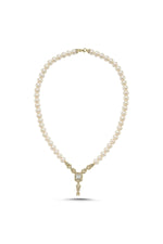 Baget Kesim Doğal İnci Kolye | | Birinci1926