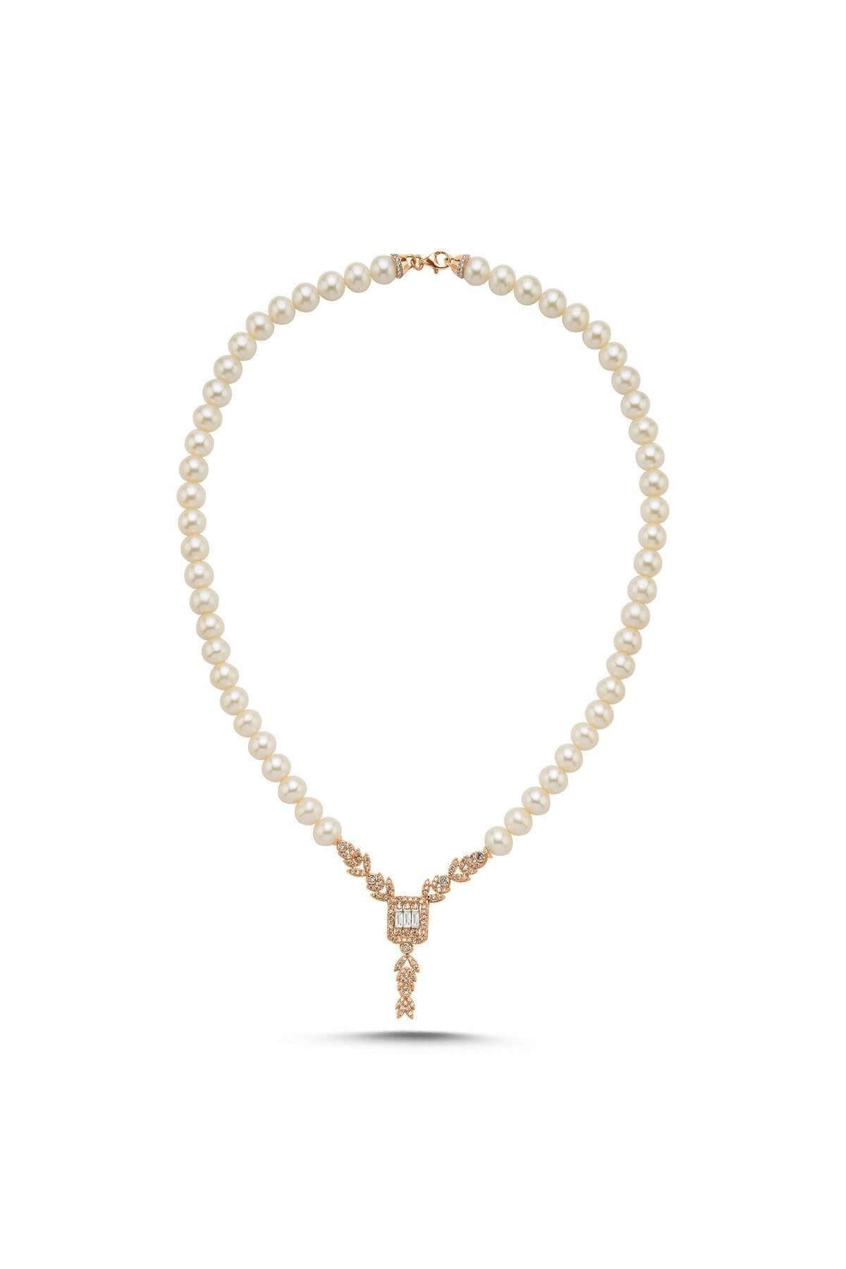 Baget Kesim Doğal İnci Kolye | | Birinci1926