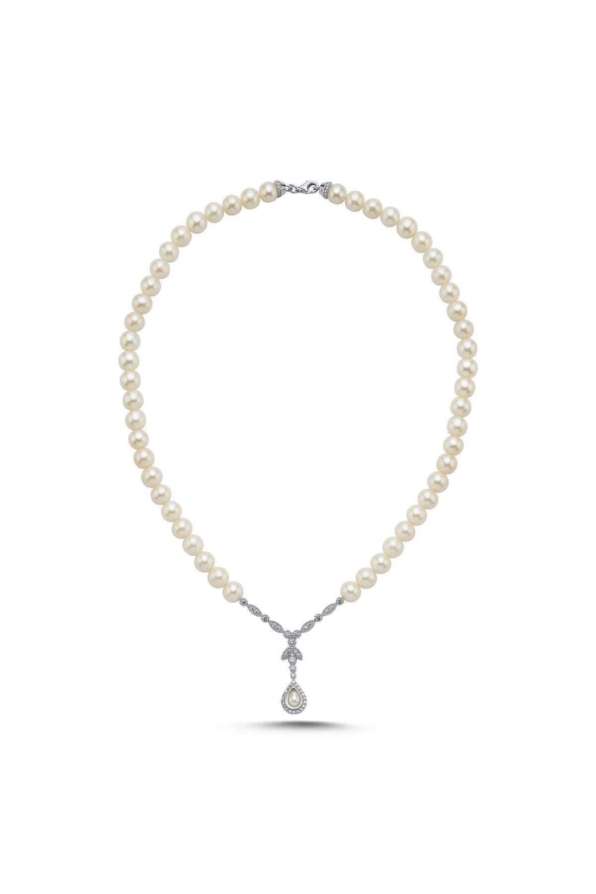 Damla Taşlı Doğal İncili Kolye | | Birinci1926