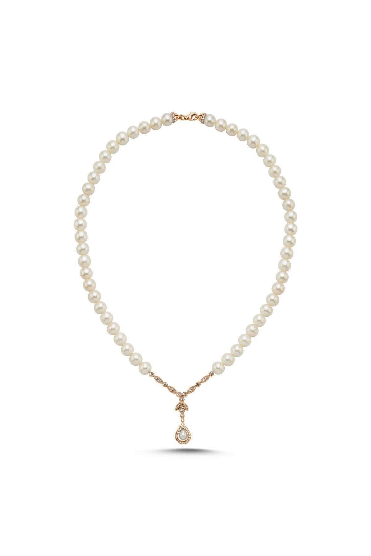 Damla Taşlı Doğal İncili Kolye | | Birinci1926