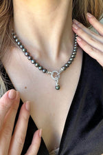 Halka Kilitli Doğal İnci Kolye | | Birinci1926