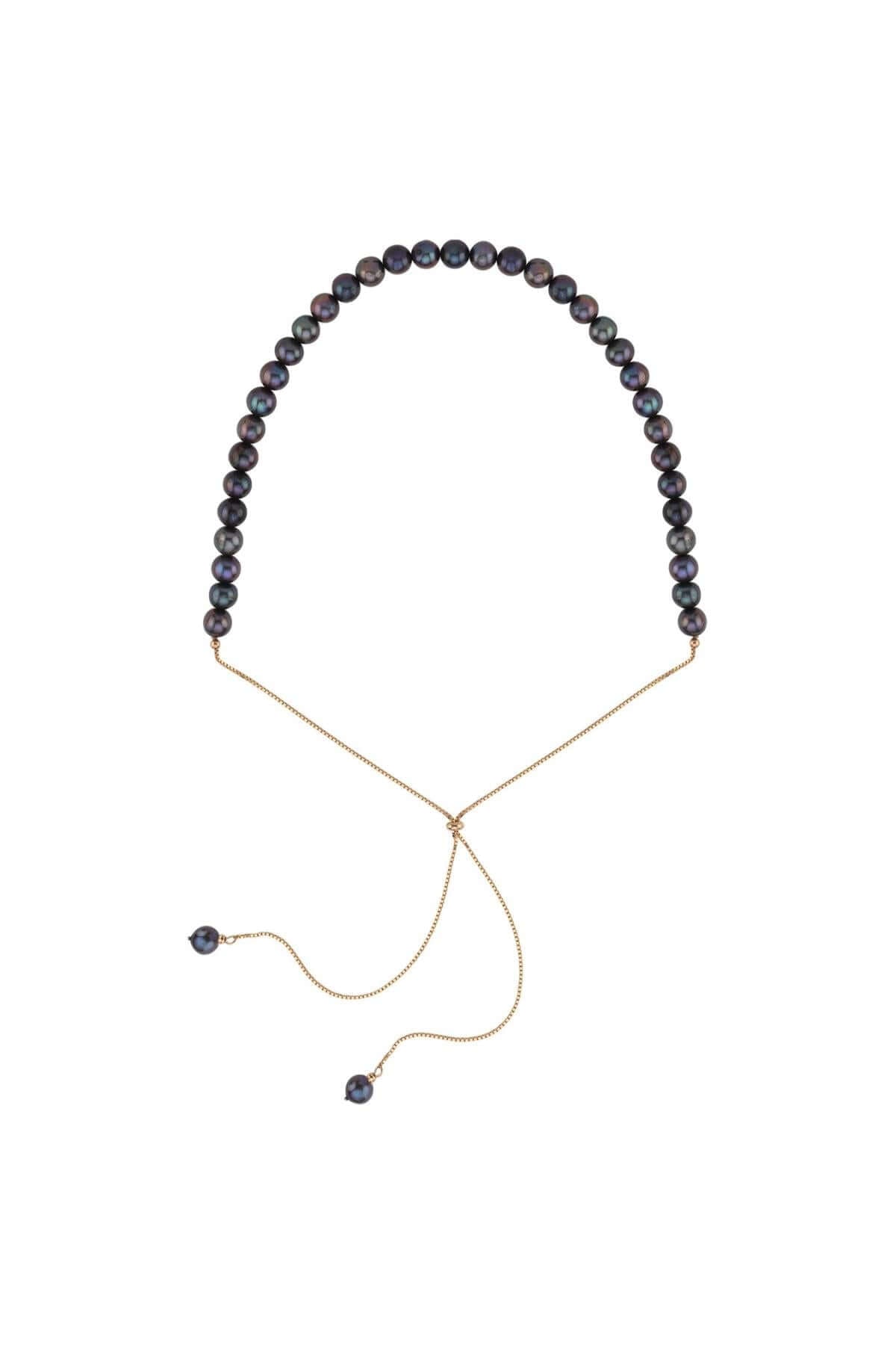 Yarı Doğal İnci Yarı Zincir Asansörlü Kolye | | Birinci1926