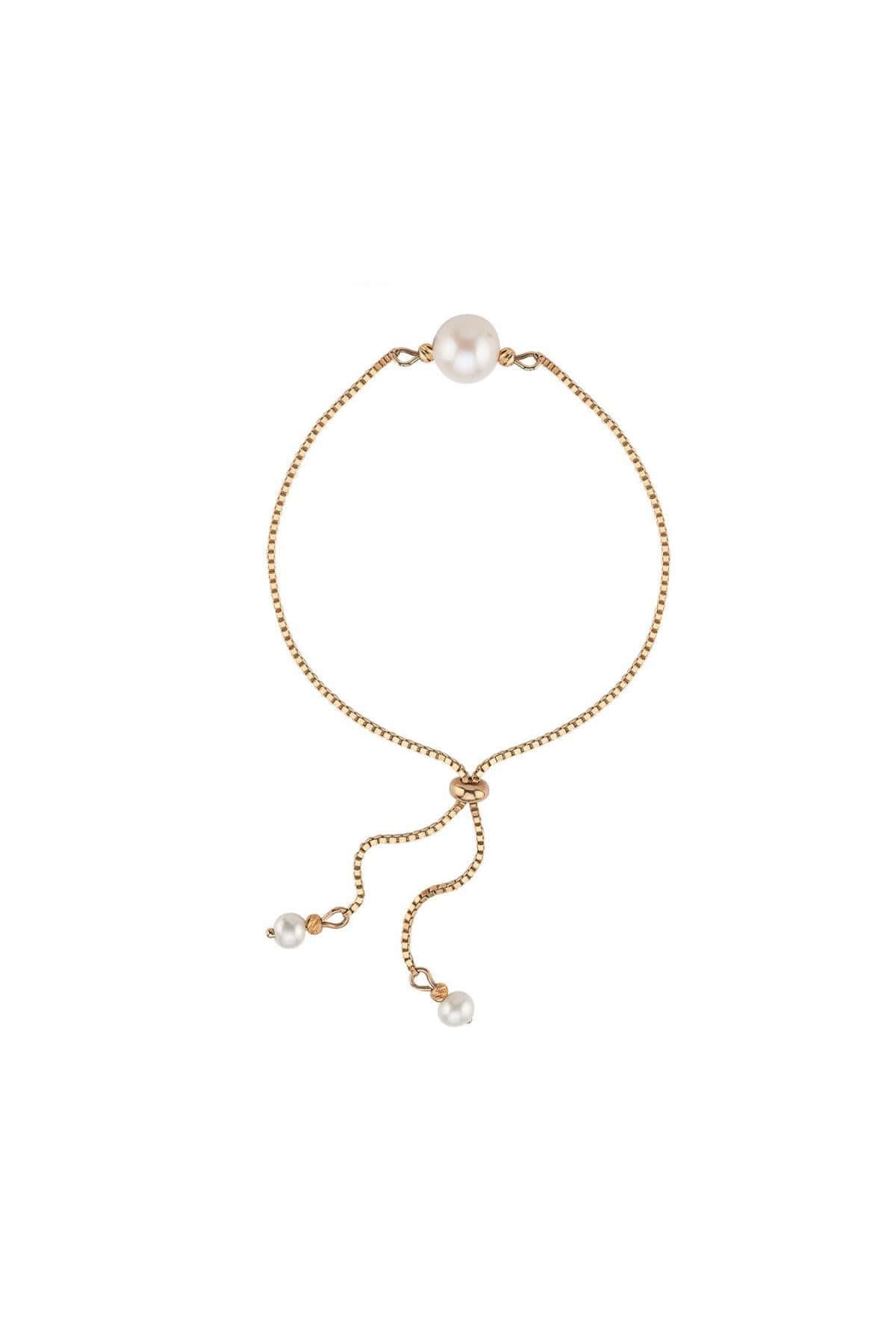 Asansör Zincirli Doğal İnci Bileklik | | Birinci1926