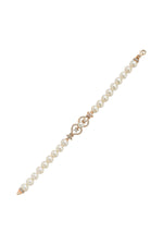 Çiçek Desenli Doğal İnci Bileklik | | Birinci1926