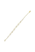 Çift Zincir Dorika Toplu Doğal İnci Bileklik | | Birinci1926