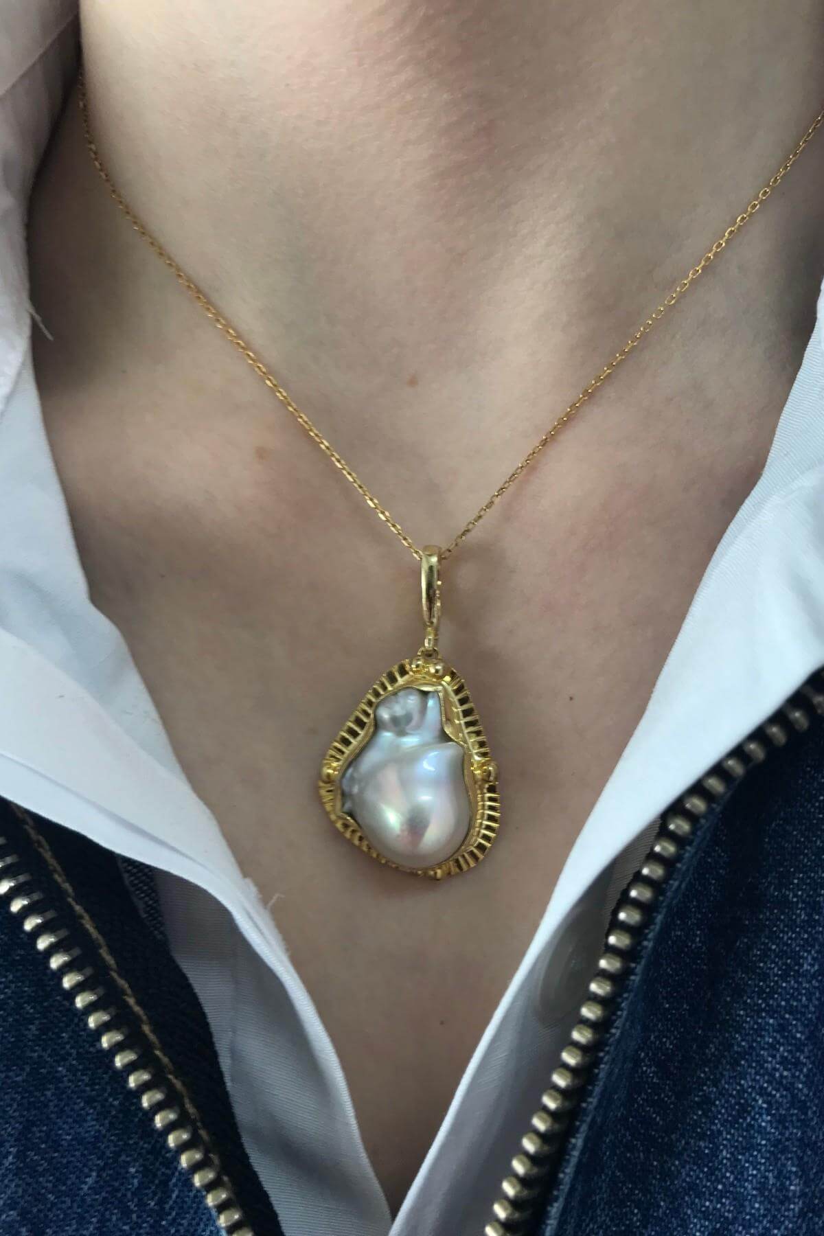 Doğal Barok İnci Kolyesi | | Birinci1926