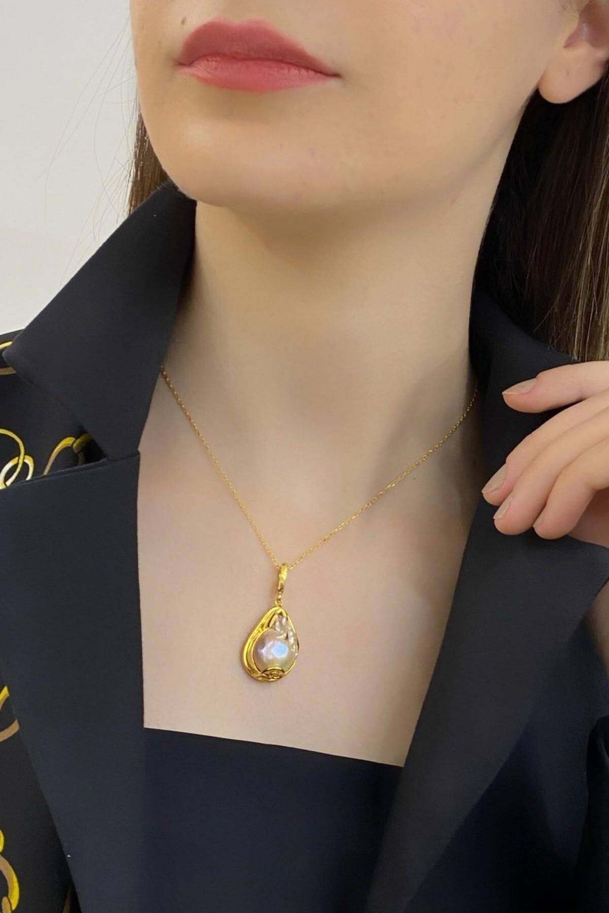 Doğal Barok İnci Kolye | | Birinci1926