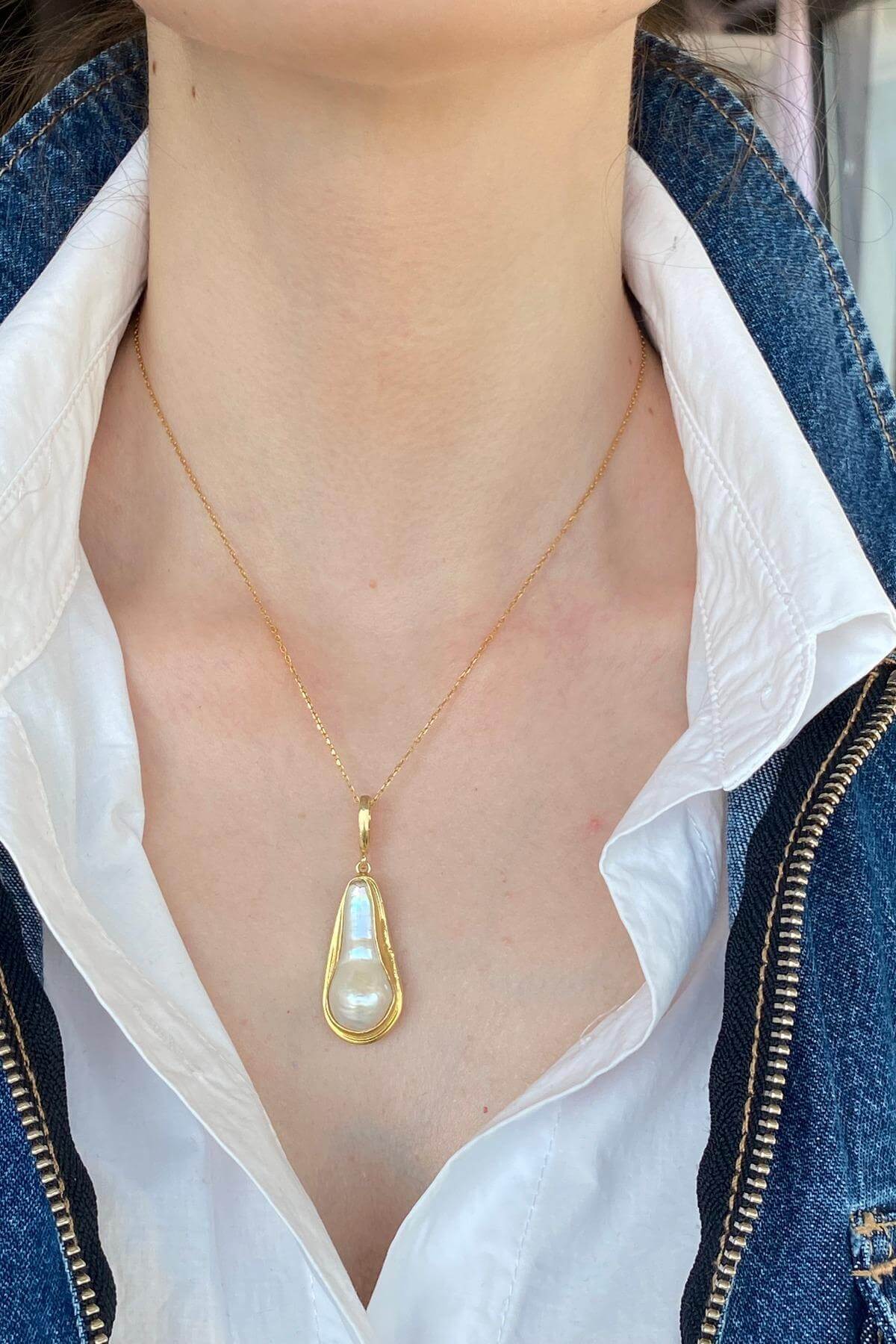 Doğal Barok İnci Kolye | | Birinci1926