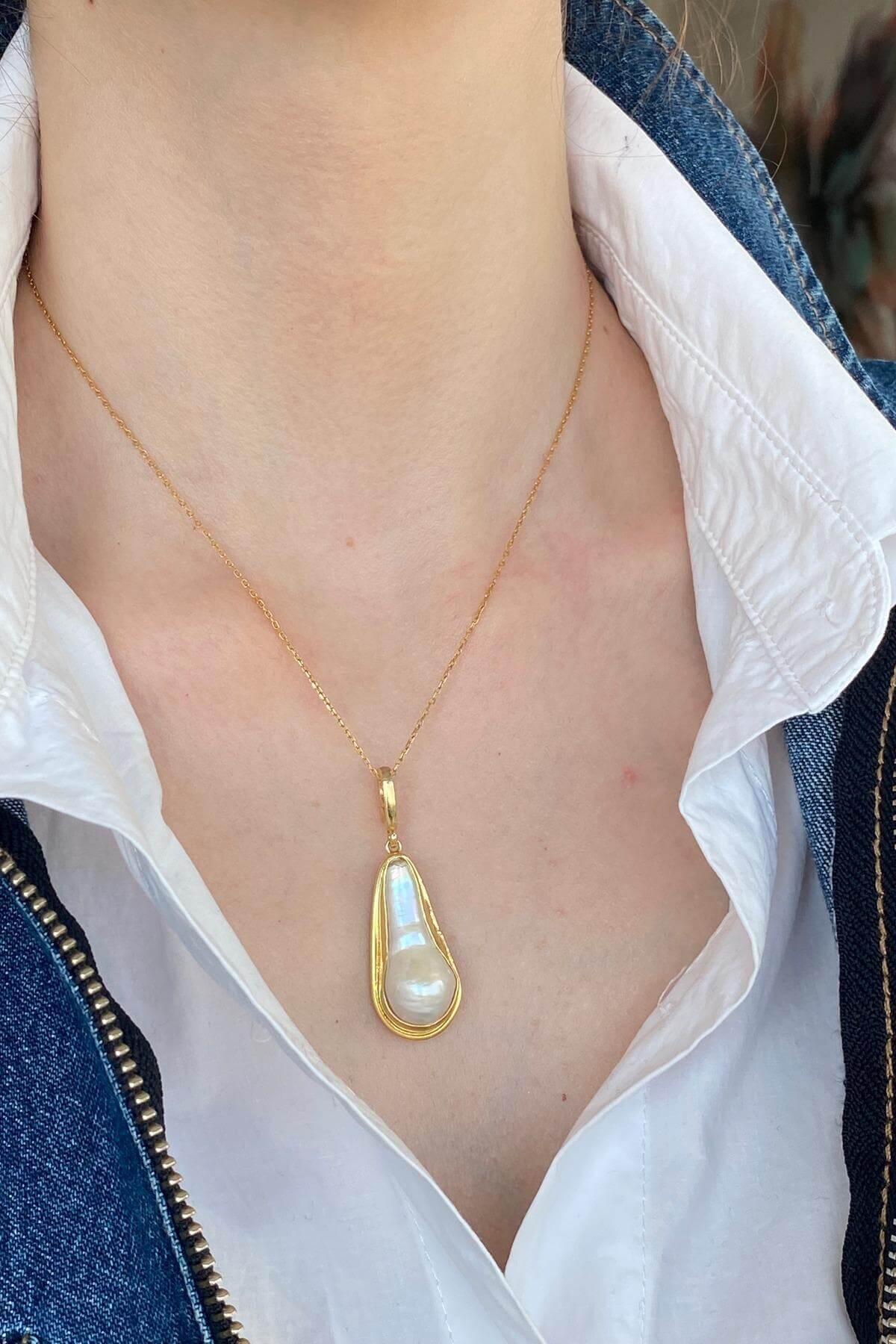 Doğal Barok İnci Kolye | | Birinci1926