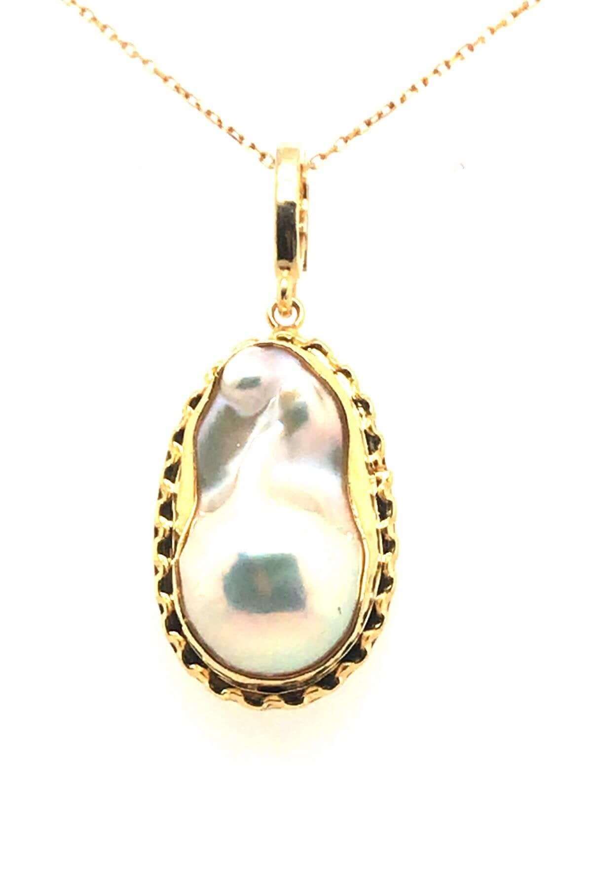 Doğal Barok İncili Kolye | | Birinci1926