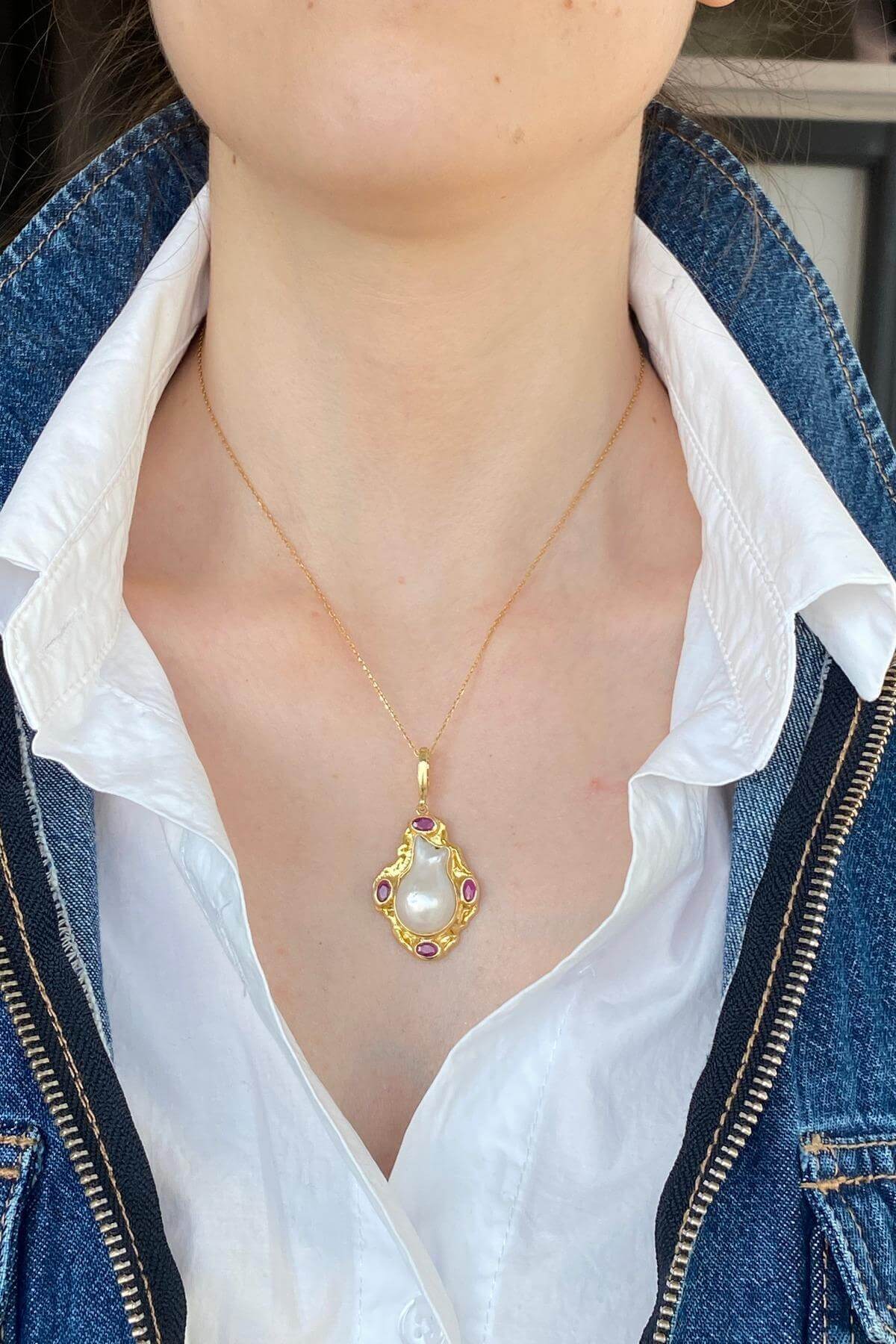 Doğal Barok Kolye | | Birinci1926