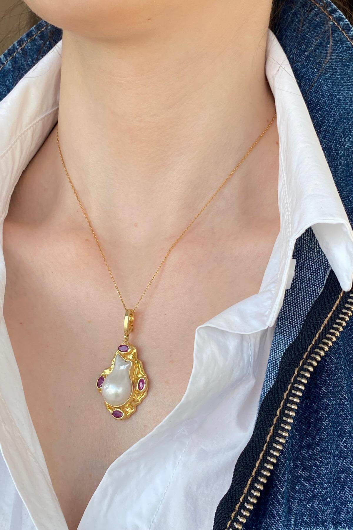 Doğal Barok Kolye | | Birinci1926