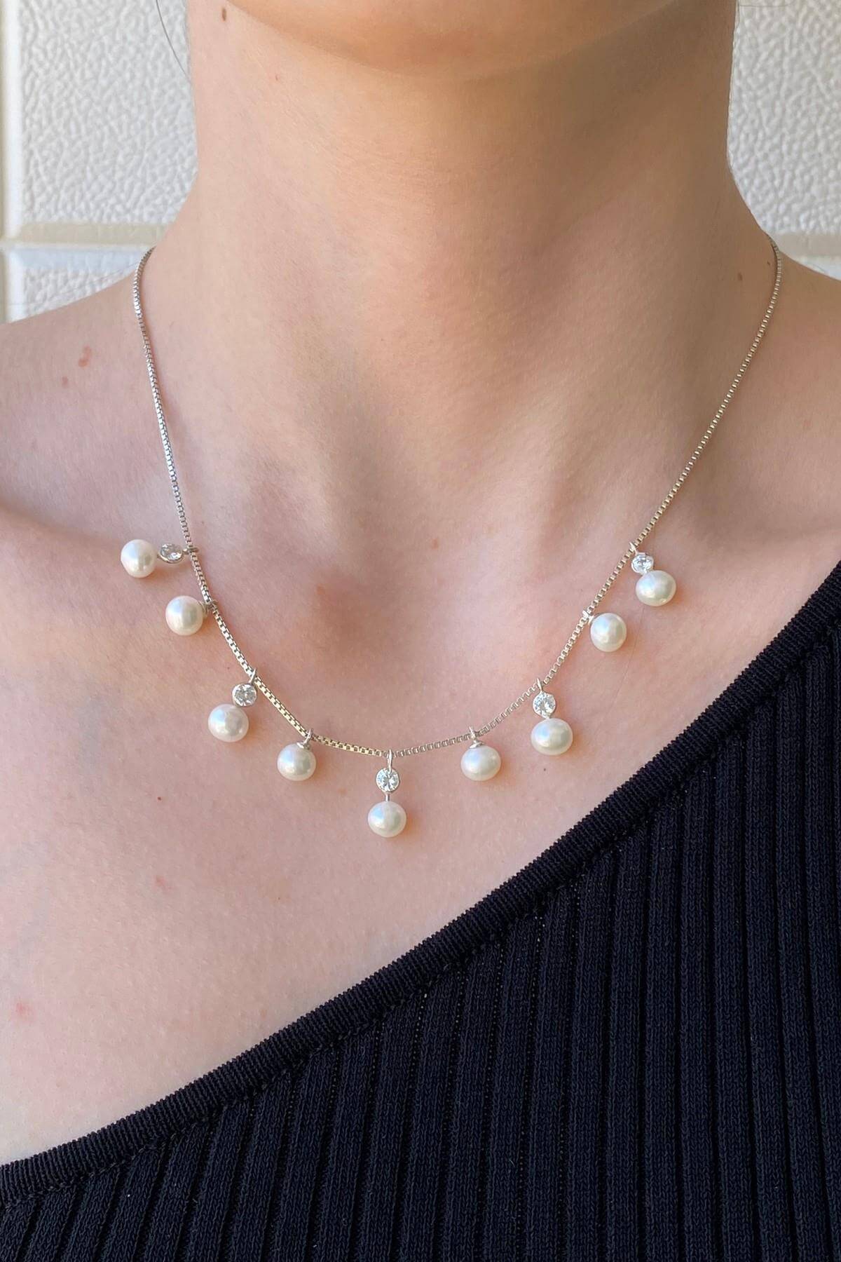 Doğal İncili Zarif Kolye | | Birinci1926