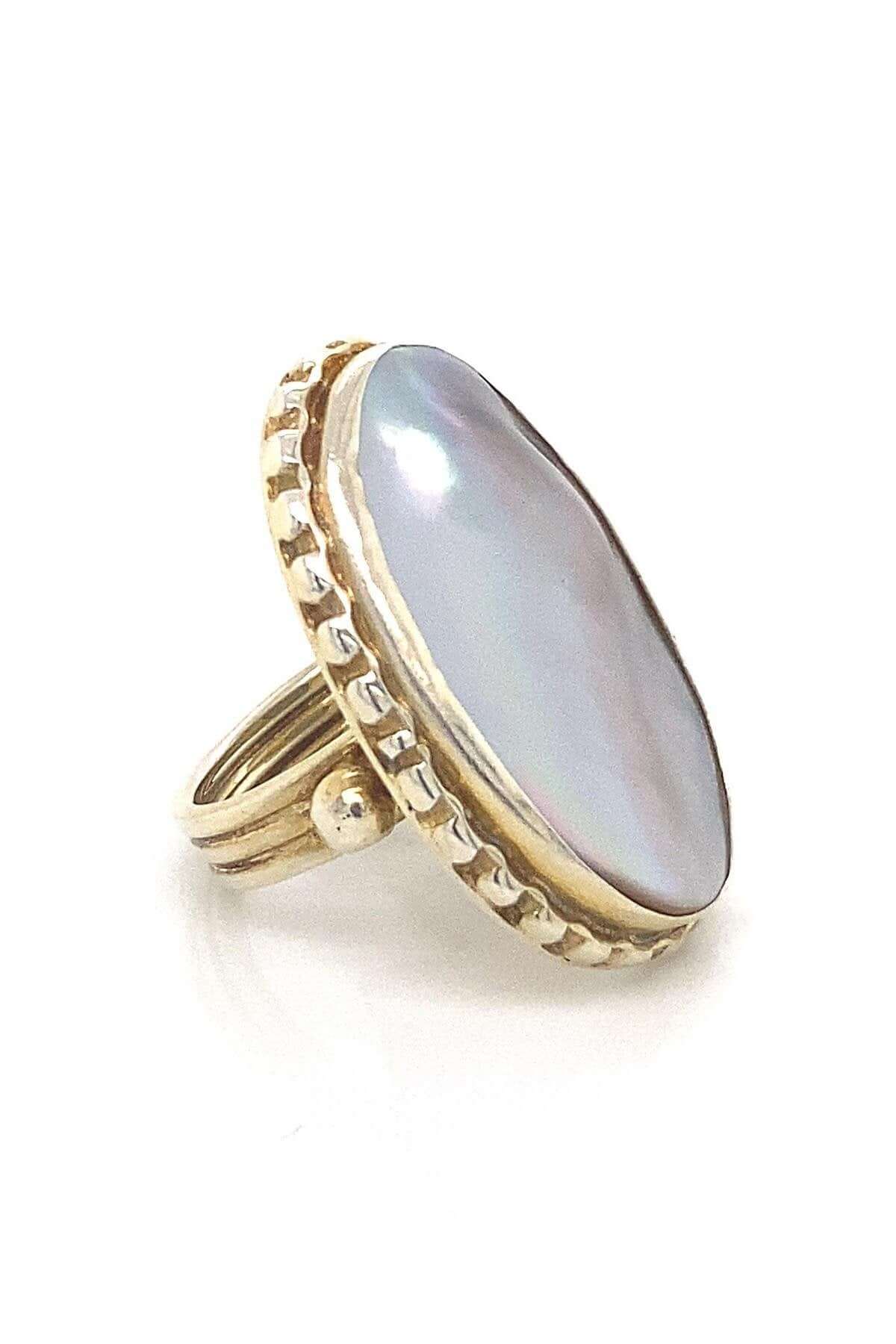 Doğal Sedef Taşlı Yüzük | | Birinci1926