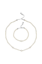 Dorikalı Doğal İnci Kolye Bileklik İkili Set | | Birinci1926