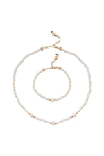 Dorikalı Doğal İnci Kolye Bileklik İkili Set | | Birinci1926