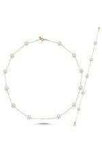 Doğal İncili Kolye Bileklik İkili Set | | Birinci1926